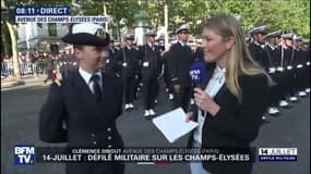 "C'est une immense fierté." L'aspirant Clara, élève-officier de l'École navale s'apprête à défiler sur les Champs-Élysées