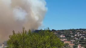 Incendie Saint Mandrier - Témoins BFMTV