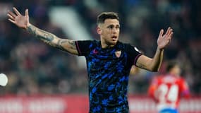 Lucas Ocampos, le 21 janvier 2024, face à  Gérone