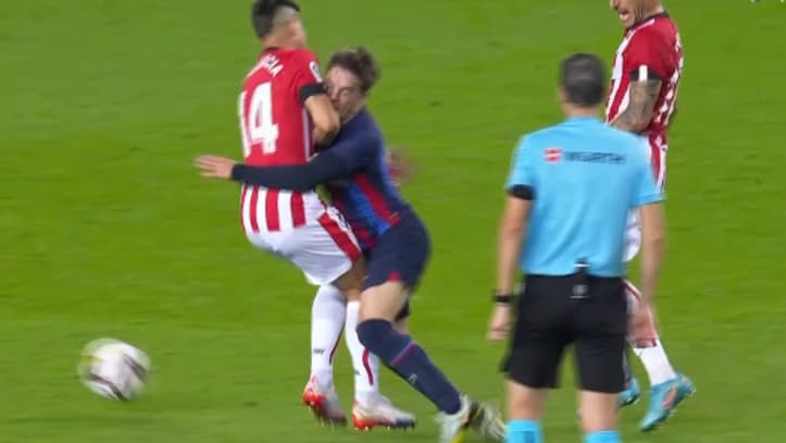 Gavi blessé dans son intimité lors de Barça-Bilbao, le 23 octobre 2022