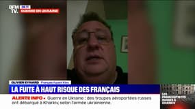 Un Français fuyant Kiev raconte comment il se débrouille pour quitter l'Ukraine