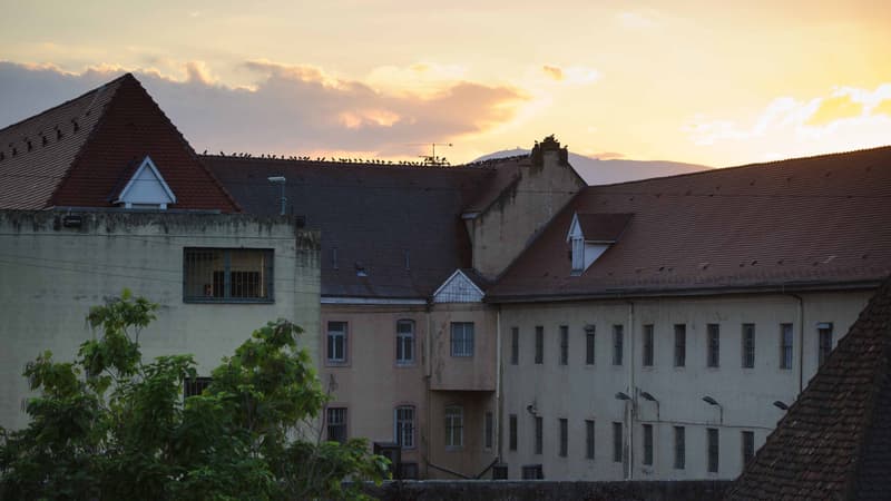 La prison d'Ensisheim, en Alsace.
