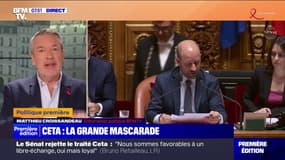 ÉDITO - "Un spectacle qui a tourné à la mascarade": le traité Ceta rejeté par les sénateurs