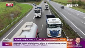 Alsace: une nouvelle écotaxe pour les poids lourds 