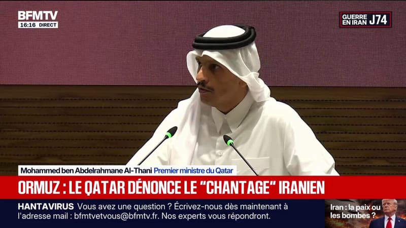 Le Qatar dénonce le "chantage" iranien concernant le détroit d'Ormuz