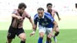 Joao Neves et Diego Moreira au duel lors de Strasbourg-PSG en Ligue 1, le 3 mai 2025