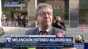 Entendu ce matin Mélenchon  maintient "la France Insoumise n'est pas traitée comme tout le monde"