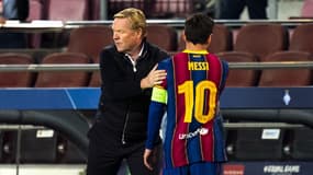 Koeman et Messi