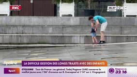 La difficile gestion des longs trajets avec des enfants