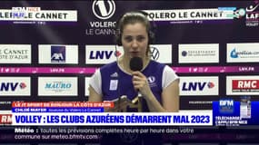 Volley: les clubs azuréens démarrent mal 2023