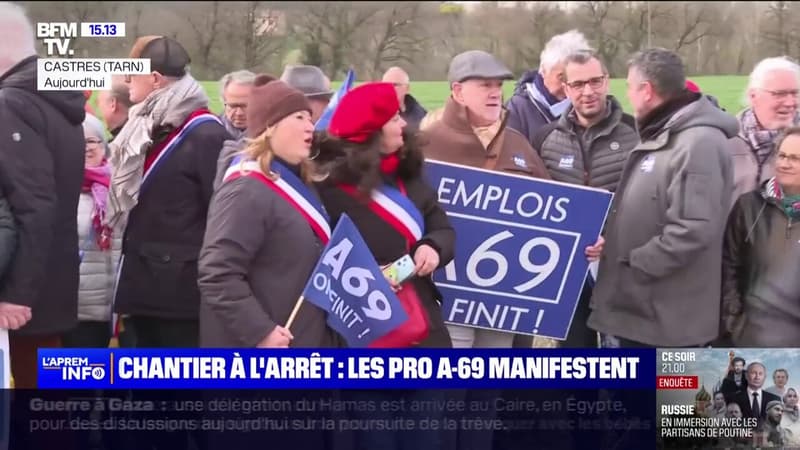 A69: retour sur la manifestation pour la reprise des travaux à Castres