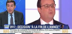 Intervention de François Hollande: le chef de l’État décidera "à la fin de l'année" s'il sera candidat en 2017