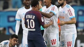 Neymar et Luiz Gustavo