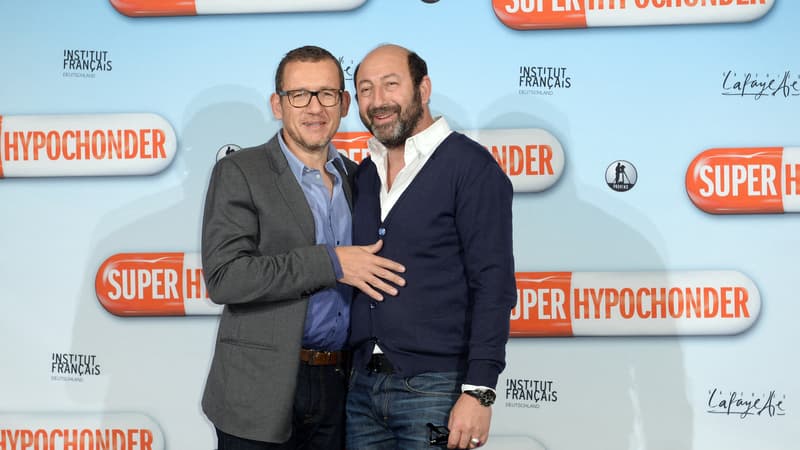 Kad Merad et Dany Boon en mars 2014