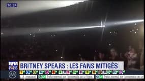 "Elle était en play-back total": les fans de Britney Spears mitigés après son concert à Paris