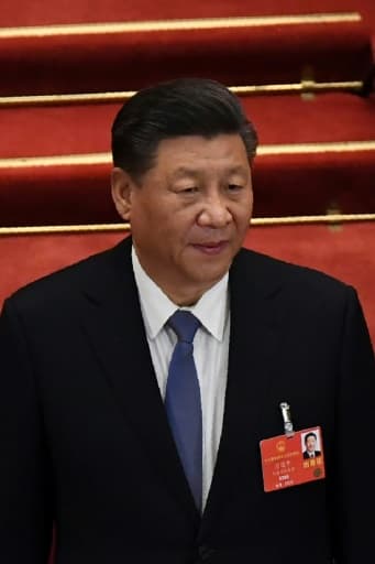 Le président chinois Xi Jinping à Pékin le 25 mai 2020