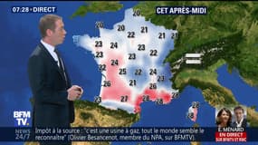 La météo pour ce vendredi 31 août 2018