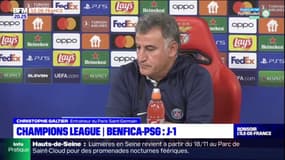 Ligue des Champions: Galtier "serein" avant la rencontre contre Benfica