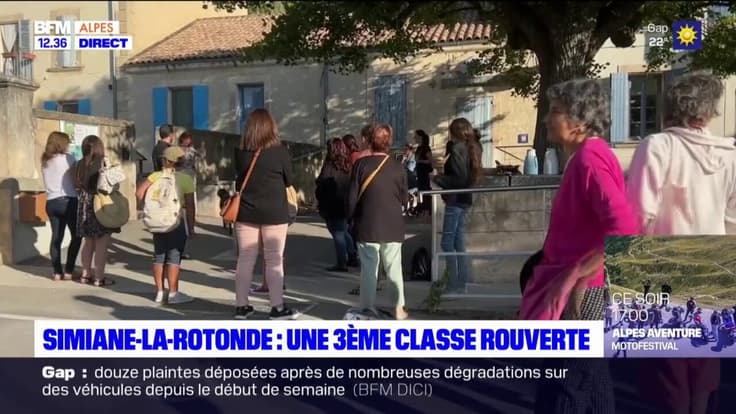 Alpes-de-Haute-Provence: une troisième classe ouverte à l'école de Simiane-la-Rotonde