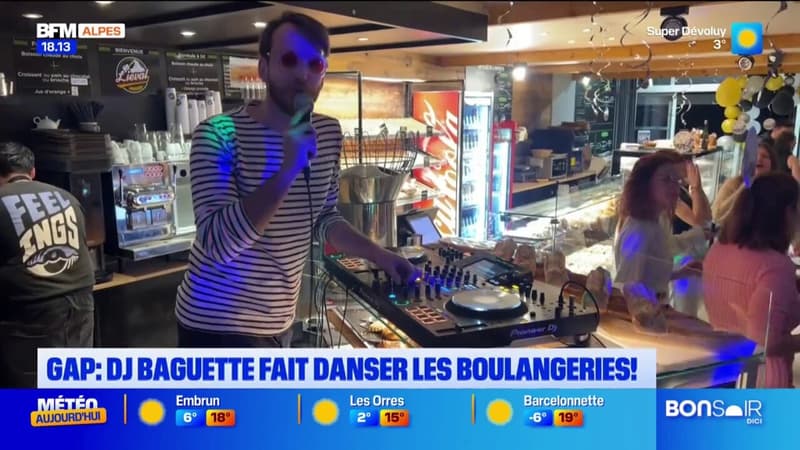 Gap : DJ Baguette fait danser les boulangeries !