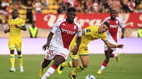Le Monégasque Breel Embolo face à Nantes