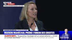 Marion Maréchal à la convention de la droite: "Nous sommes le camp de l'expérience"