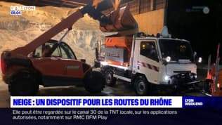 Rhône: un dispositif pour les routes en cas de neige ou de verglas