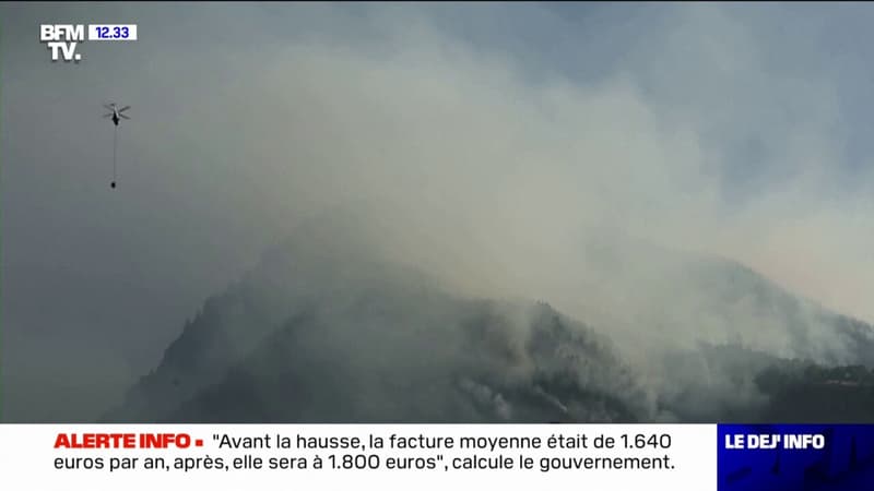 Suisse: plusieurs villages évacués en raison de feux de forêt