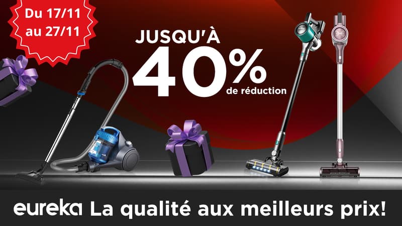 L’aspirateur balai Eureka AK10 Pet profite d’une baisse de prix, profitez-en avant la rupture de stock