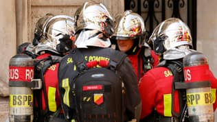Sapeurs pompiers le 20 juin 2021 à Paris