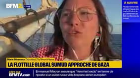 "Pour que l'infâme cesse": Marie Mesmeur (LFI) se dit "déterminée" à atteindre Gaza