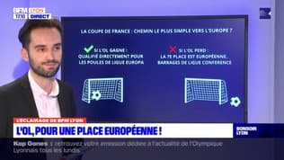 Ligue 1: une qualification pour l'Europe en jeu pour les Lyonnais