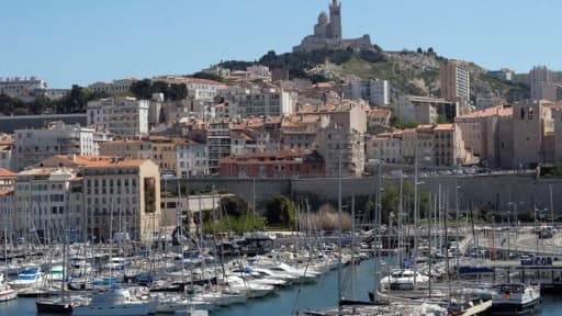 Vue de Marseille - Image d'illustration