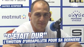 Castres 26-16 USAP : "C'était dur", l'émotion d'Urdapilleta pour sa dernière dans le Tarn