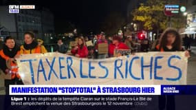 Strasbourg: une manifestation pour "taxer les riches"