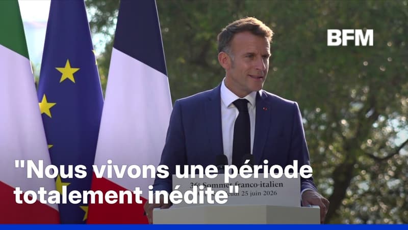 Canicule: Emmanuel Macron assure qu'un "gros travail a été fait"