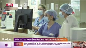 Hôpital public : les premières mesures ne convainquent pas