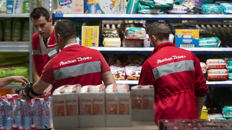 Les salariés d'Auchan sont confrontés à une forte hausse de l'activité