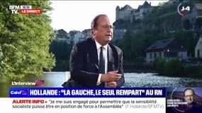 François Hollande, candidat Nouveau Front populaire en Corrèze: "Je pense qu'à un moment, il faudra bloquer les prix pendant six mois"