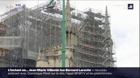 Notre-Dame de Paris: le démontage périlleux de l'échafaudage se poursuit