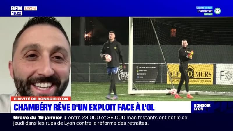 L'invité de Bonsoir Lyon : Cédric Rullier, entraîneur du Chambéry Savoie Football