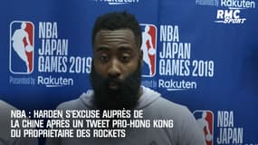NBA : Harden s'excuse auprès de la Chine après un tweet pro-Hong Kong du propriétaire des Rockets