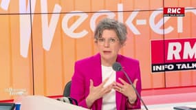 Sandrine Rousseau invitée de la Matinale Week end sur RMC le 22 juin 2024