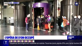 L'opéra de Lyon occupé
