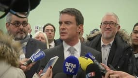 Manuel Valls le 10 janvier 2017