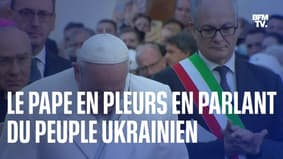 Le Pape François en larmes en prononçant un discours sur l’Ukraine
