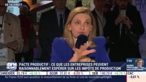 Agnès Pannier-Runacher évoque deux pistes pour baisser les impôts de production