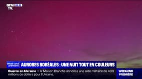 Les images des aurores boréales observées dans le ciel français