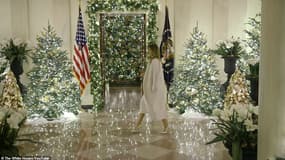 Melania Trump et les décorations de Noël de la Maison Blanche