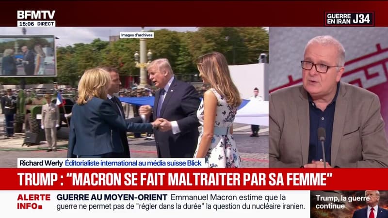 Donald Trump "aime humilier, c'est une stratégie chez lui", déplore l'éditorialiste Richard Werly
